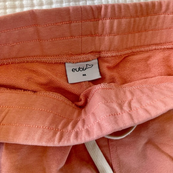 Eubi Mens Pink Lounge Shorts - Picture 7 of 7